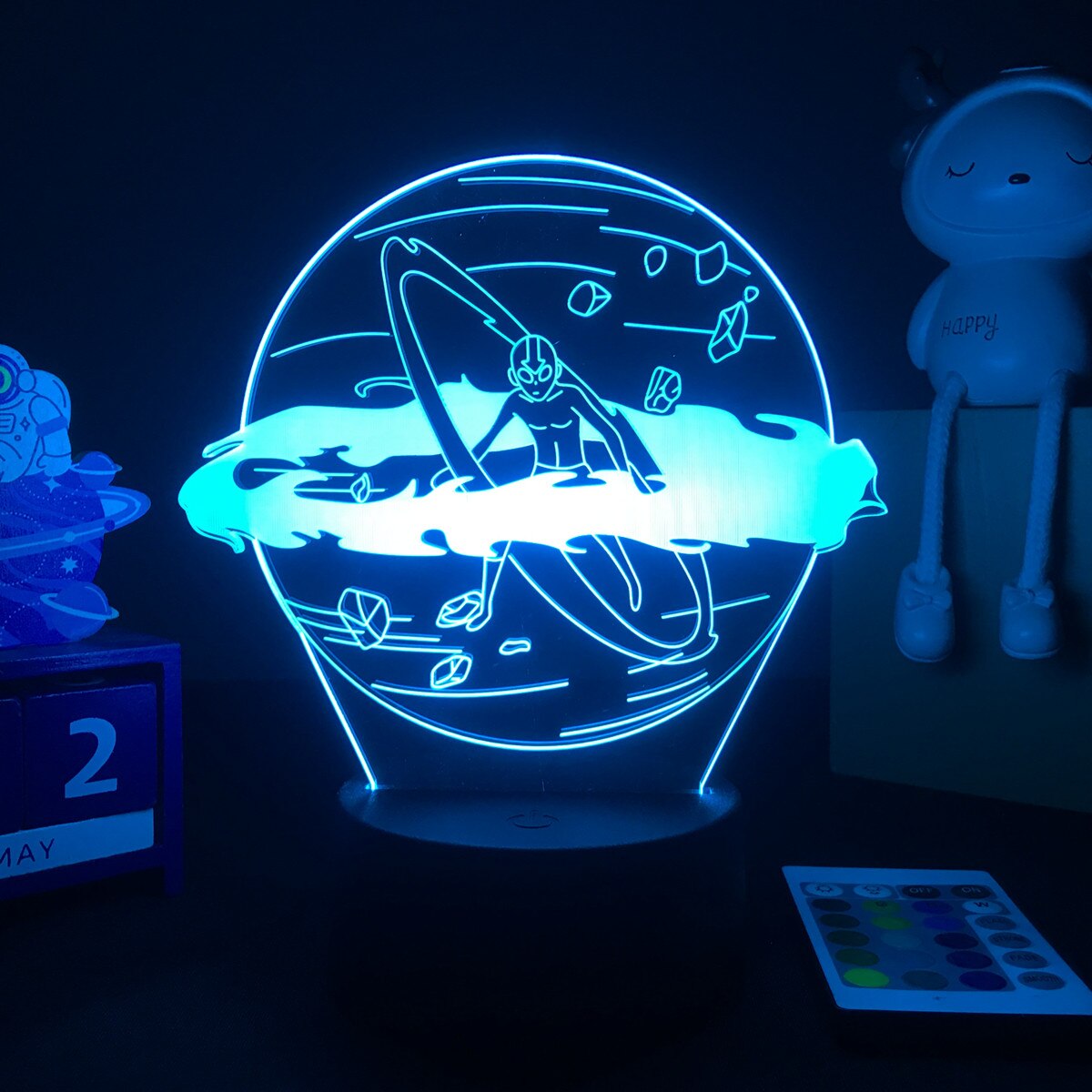 Avatar The Last Airbender 3D LED Lamp Aang Figure for Kids Child Bedroom Decor Bedside Lamp Dropshipp Manga Gift Light Aang