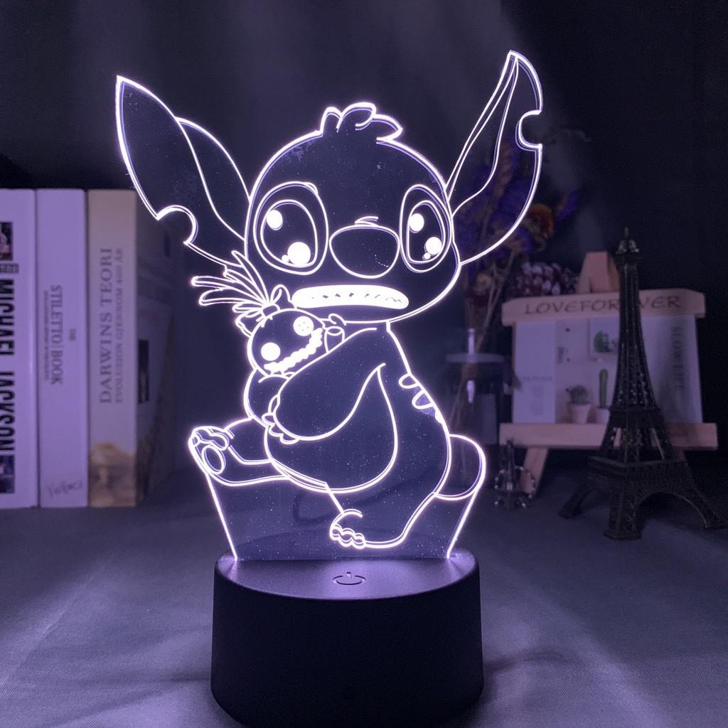 Lion 3d Night Light Children's Room Desk Bedside Led Colorful Variable Night Lamp Battery Usb Children's Gift Kids Lamp