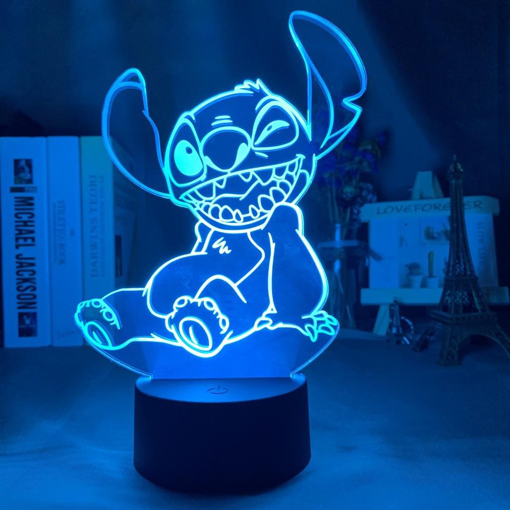 Lion 3d Night Light Children's Room Desk Bedside Led Colorful Variable Night Lamp Battery Usb Children's Gift Kids Lamp