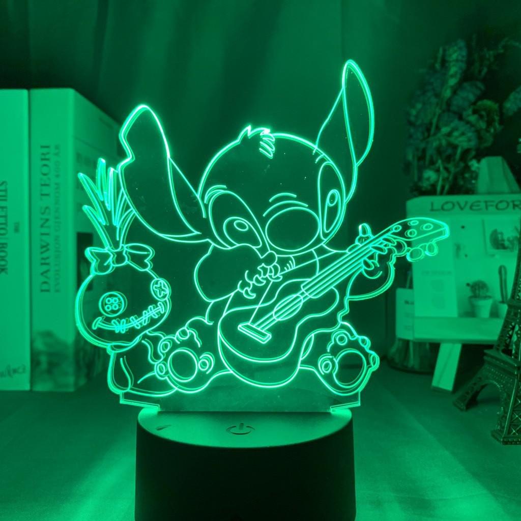 Lion 3d Night Light Children's Room Desk Bedside Led Colorful Variable Night Lamp Battery Usb Children's Gift Kids Lamp